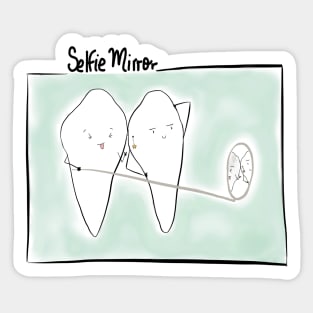 Selfie Mirror Sticker